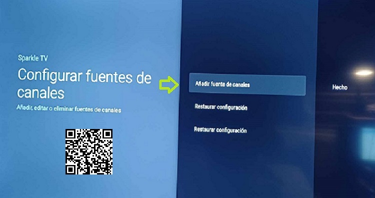 configurar sparkle tv